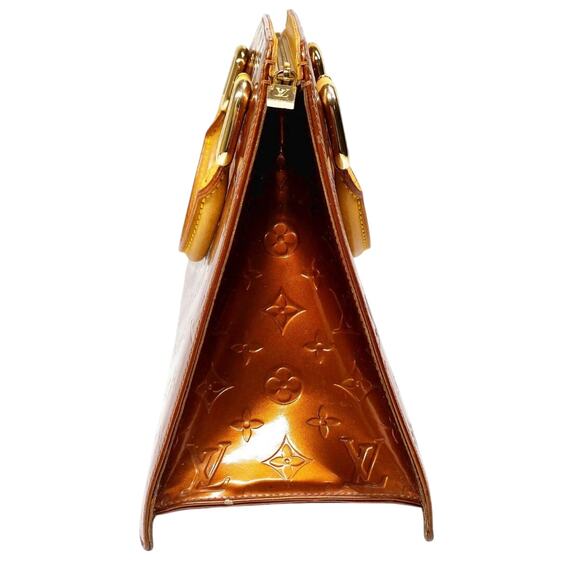 Louis Vuitton Bronze Monogram Vernis Forsyth GM Bag - Picture 3 of 9